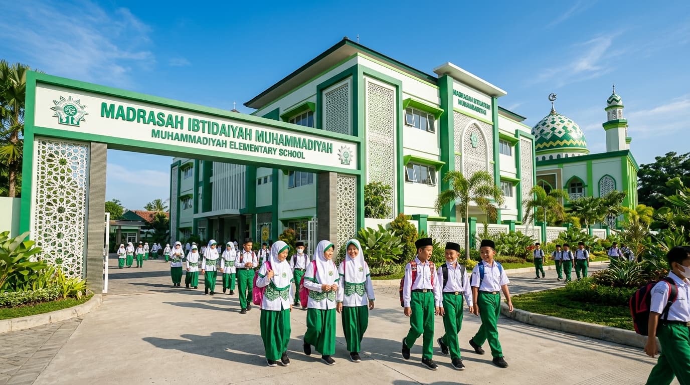 Gedung dan kegiatan di MIM Dimoro